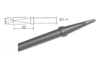 Lodāmura uzgalis C1-1, 1 gab. cena un informācija | Rokas instrumenti | 220.lv