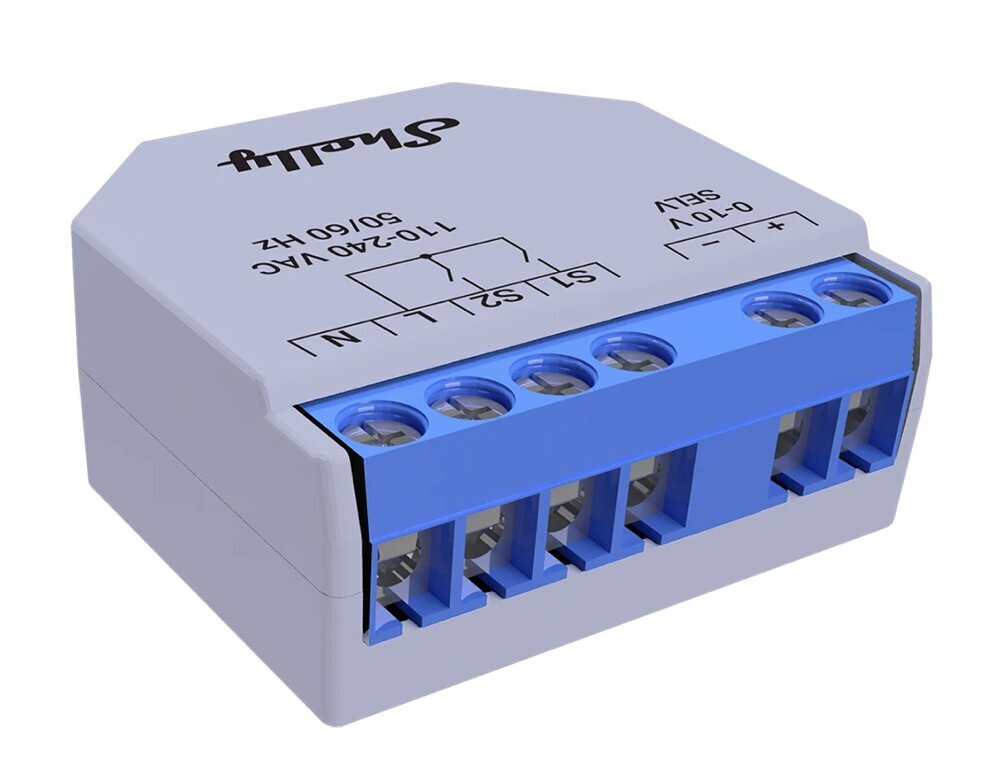 Shelly Plus 0-10V Dimmer cena un informācija | Drošības sistēmas, kontrolieri | 220.lv