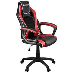 Spēļu krēsls Tracer, melns/sarkans cena un informācija | Biroja krēsli | 220.lv