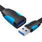 Vention Flat USB 3.0, 1 m цена и информация | Kabeļi un vadi | 220.lv