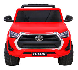 Vienvietīgs elektromobilis bērniem Toyota Hilux, sarkans cena un informācija | Bērnu elektroauto | 220.lv
