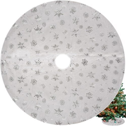 Ziemassvētku dekors Eglīšu paklājs cena un informācija | Ziemassvētku dekorācijas | 220.lv