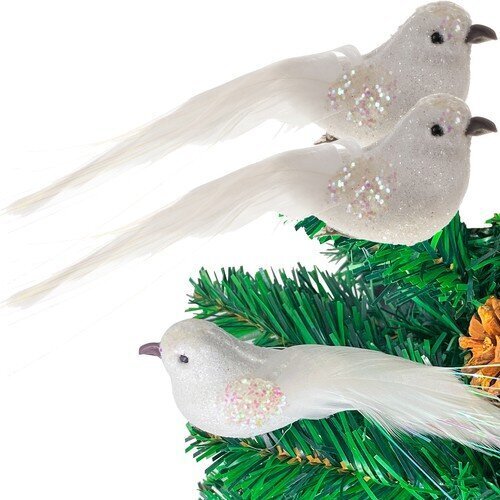 Ziemassvētku dekors Putni cena un informācija | Ziemassvētku dekorācijas | 220.lv