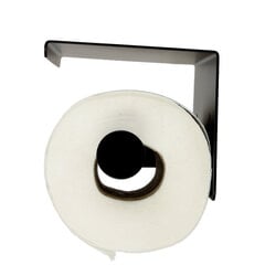 Держатель для туалетной бумаги 14,3 x 10,7 x 9,2 SC43 черный цена и информация | Аксессуары для ванной комнаты | 220.lv