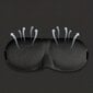 3D acu maska uniseksa, melna, 2 gab. cena un informācija | Naktskrekli, pidžamas | 220.lv