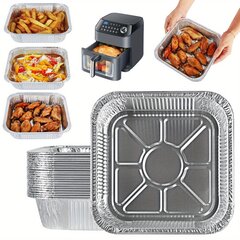 Одноразовые контейнеры для пищи для духовок, 20 шт. цена и информация | Формы, посуда для выпечки | 220.lv