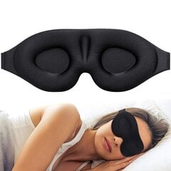 Спальная маска унисекс, черная цена и информация | Женские пижамы, ночнушки | 220.lv