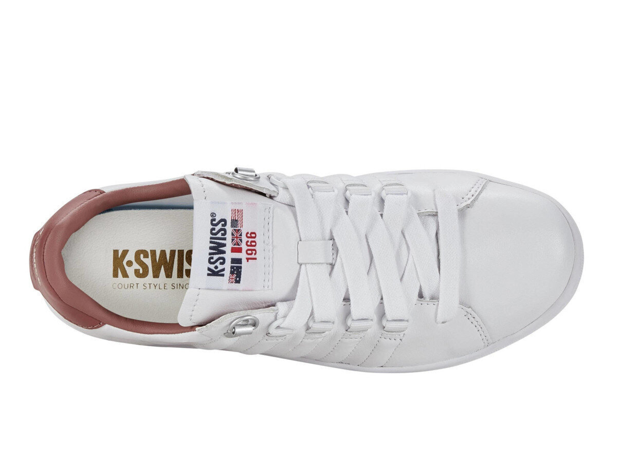 Brīvā laika apavi sievietēm K-swiss 97943-115-M, balti цена и информация | Sporta apavi sievietēm | 220.lv