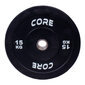 Core Svaru Plāksne Bumperis 5kg cena un informācija | Svari, hanteles, stieņi | 220.lv