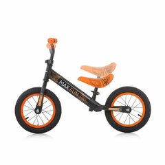Balansa velosipēds ar pumpējamiem riteņiem Lorelli Max Fun, oranžs/melns cena un informācija | Balansa velosipēdi | 220.lv