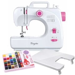 Швейная машина Birgitta Comfort, белая/розовая цена и информация | Швейные машинки | 220.lv