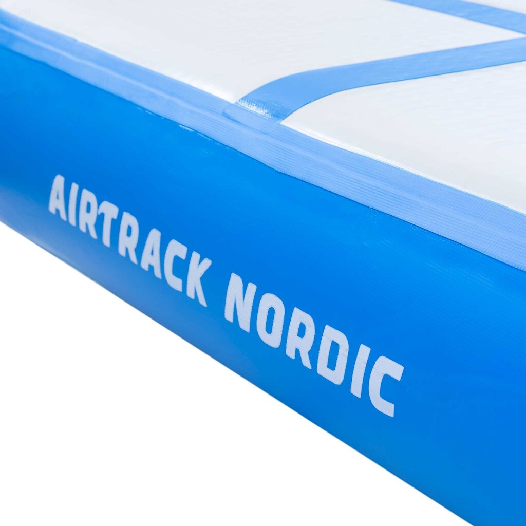 AirTrack Nordic AirBlock, Zils piepūšamais matracis cena un informācija | Piepūšamie matrači un mēbeles | 220.lv