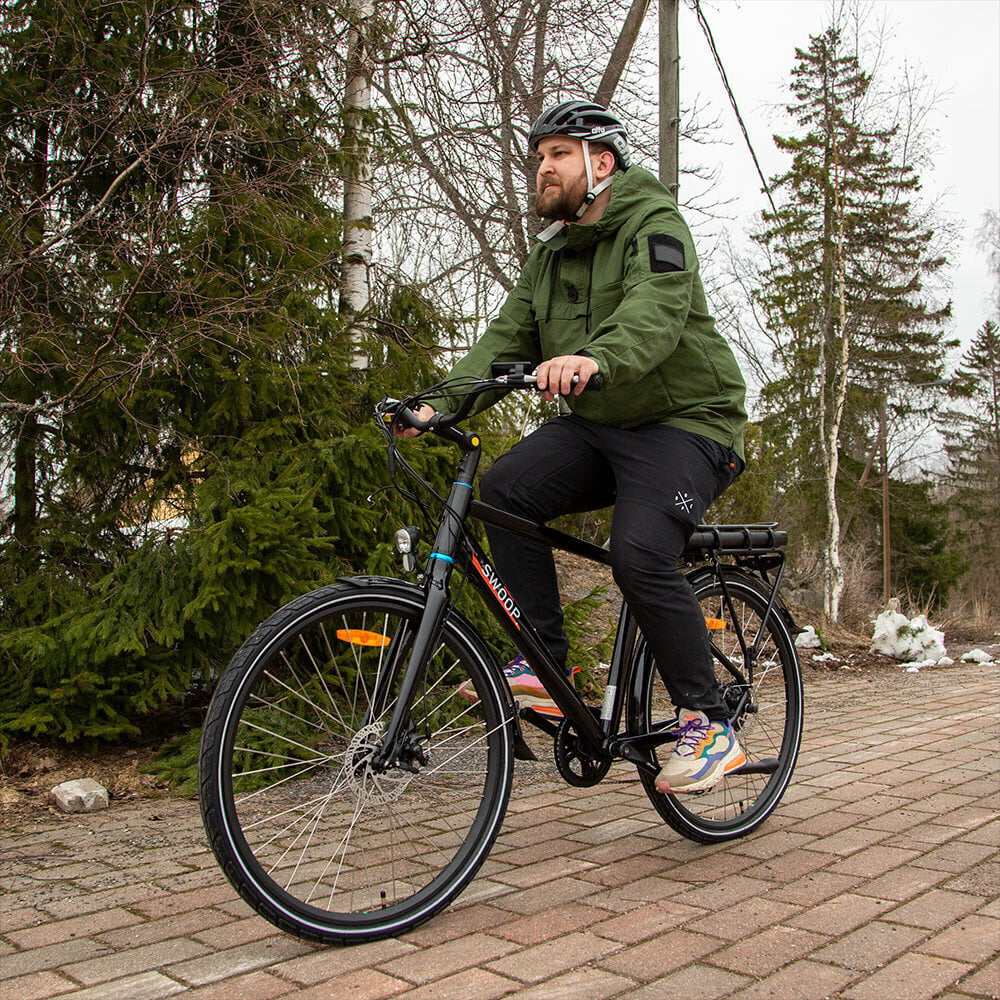 Swoop Elektriskais velosipēds City, vīriešiem 28" cena un informācija | Elektrovelosipēdi | 220.lv