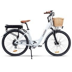 Swoop Elektriskais velosipēds City, sievietēm 28" цена и информация | Электровелосипеды | 220.lv