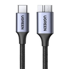 UGREEN Кабель USB-C на Micro USB UGREEN 15231, 0,5 м (серый космос) цена и информация | Кабели и провода | 220.lv