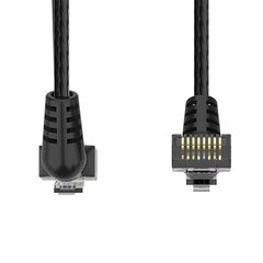 Network cable Vention , Ethernet RJ45, Cat.6, UTP, 2m (black) цена и информация | Кабели и провода | 220.lv
