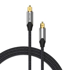 Optical Audio Cable Vention 5m (Black) цена и информация | Кабели и провода | 220.lv