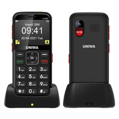 Uniwa V1000 Black cena un informācija | Mobilie telefoni | 220.lv