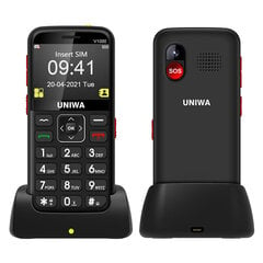 Uniwa V1000 Black kaina ir informacija | Mobilie telefoni | 220.lv