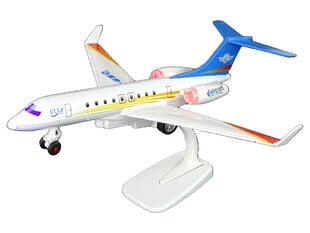 Rotaļu lidmašīna G-650 ar efektiem Lean Toys, balta cena un informācija | Rotaļlietas zēniem | 220.lv
