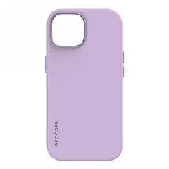 Decoded - Silicone Protective Case for iPhone 15 Compatible with MagSafe (lavender) цена и информация | Чехлы для телефонов | 220.lv