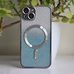 Glitter Chrome Mag dėklas, skirtas iPhone 15 Plus 6,7 sidabro gradiento цена и информация | Чехлы для телефонов | 220.lv