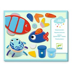 Набор для творчества с игровым тестом Морские животные Djeco цена и информация | Развивающие игрушки | 220.lv