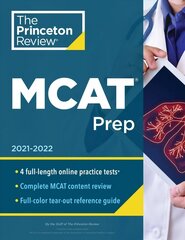 Princeton Review MCAT Prep: 4 Practice Tests plus Complete Content Coverage 4th Revised edition цена и информация | Книги по социальным наукам | 220.lv