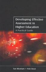 Developing Effective Assessment in Higher Education: A Practical Guide cena un informācija | Sociālo zinātņu grāmatas | 220.lv