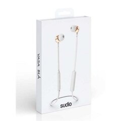 Sudio VASA BLA earphones, wireless, White/ Driver: Type: 10,2 mm Dynamic Speaker/ Impedance: 32 Ohm @ 1kHz/ Frequency Response: 18 Hz - 23 kHz/ Sensitivity: 112 dB SPL @ 1 kHz cena un informācija | Austiņas | 220.lv