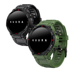 Kuura Viedpulkstenis Tactical T7 v2, Melns цена и информация | Смарт-часы (smartwatch) | 220.lv