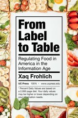 From Label to Table: Regulating Food in America in the Information Age cena un informācija | Sociālo zinātņu grāmatas | 220.lv