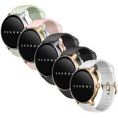 Kuura+ WS Black/Gold цена и информация | Смарт-часы (smartwatch) | 220.lv
