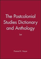 Postcolonial Studies Dictionary and Anthology Set цена и информация | Исторические книги | 220.lv