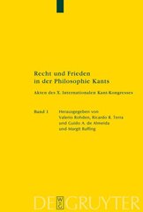 Recht und Frieden in der Philosophie Kants: Akten des X. Internationalen Kant-Kongresses цена и информация | Исторические книги | 220.lv