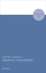 Oxford Studies in Medieval Philosophy Volume 10 цена и информация | Исторические книги | 220.lv