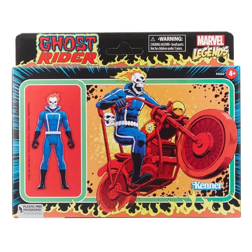 Figūra Ghost Rider Marvel, 10 cm cena un informācija | Rotaļlietas zēniem | 220.lv