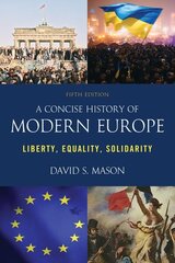 Concise History of Modern Europe: Liberty, Equality, Solidarity Fifth Edition cena un informācija | Vēstures grāmatas | 220.lv