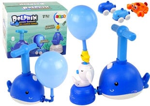 Balonu palaišanas ierīce Delfinas Lean Toys cena un informācija | Rotaļlietas zīdaiņiem | 220.lv