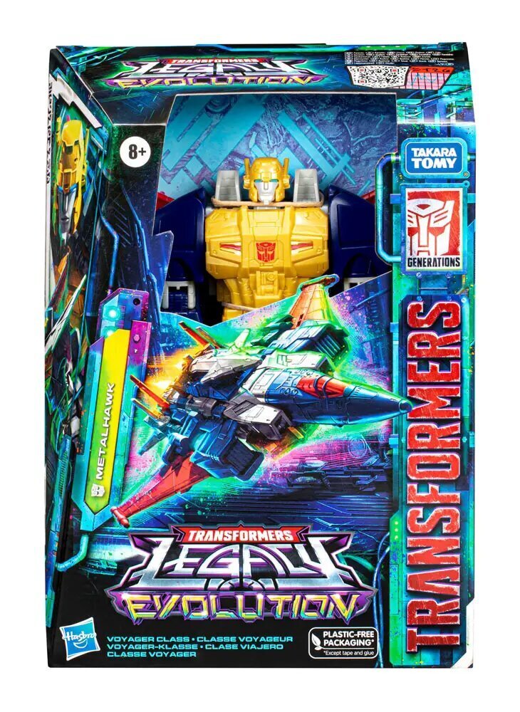 Transformers Legacy Evolution Metalhawk, 18 cm cena un informācija | Rotaļlietas zēniem | 220.lv