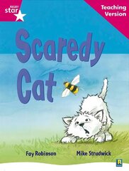 Rigby Star Guided Reading Pink Level: Scaredy Cat Teaching Version цена и информация | Книги для подростков и молодежи | 220.lv