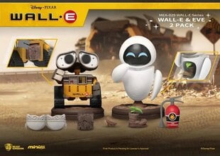 Мини-фигурки Wall-E, 2 шт., серия Wall-E и Eve, 8 см цена и информация | Конструктор автомобилей игрушки для мальчиков | 220.lv