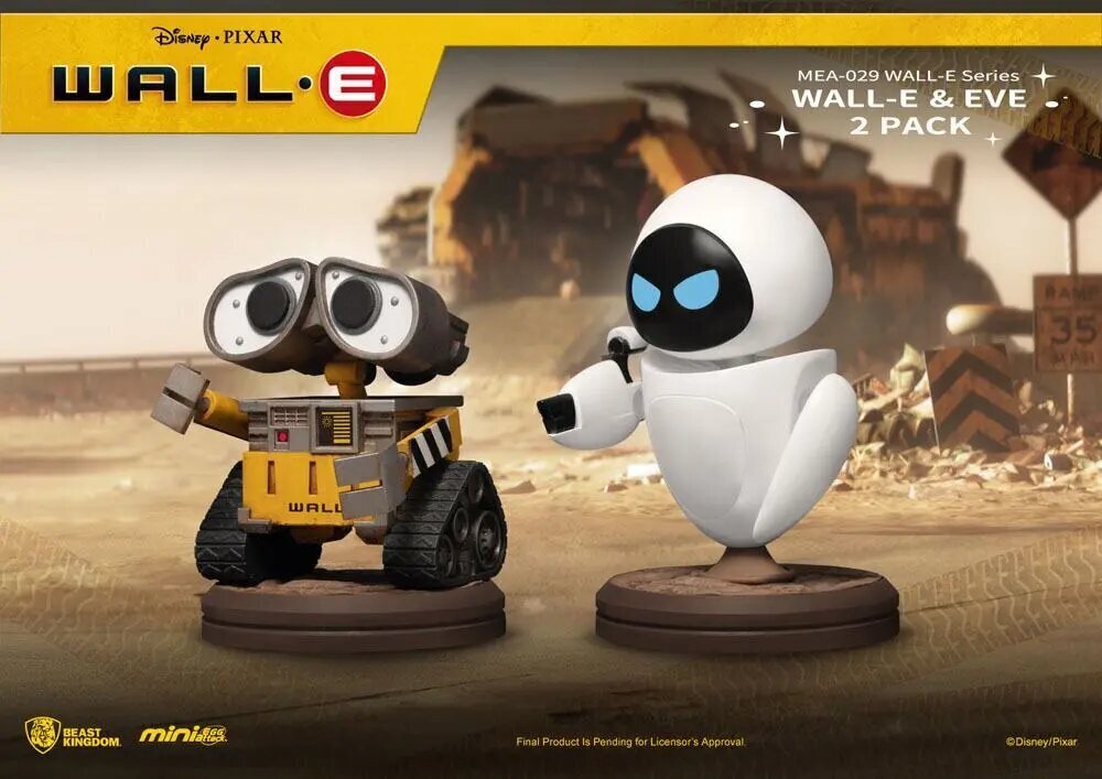 Figūru komplekts Wall-E, 8 cm, 2 gab. cena un informācija | Rotaļlietas zēniem | 220.lv
