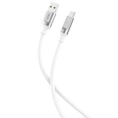 XO kabelis NB251 USB - USB-C 1,0 m 6A white цена и информация | Кабели для телефонов | 220.lv