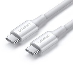 USB кабель Ugreen US300 USB-C to USB-C 5A 100W 1.5m черный цена и информация | Кабели для телефонов | 220.lv