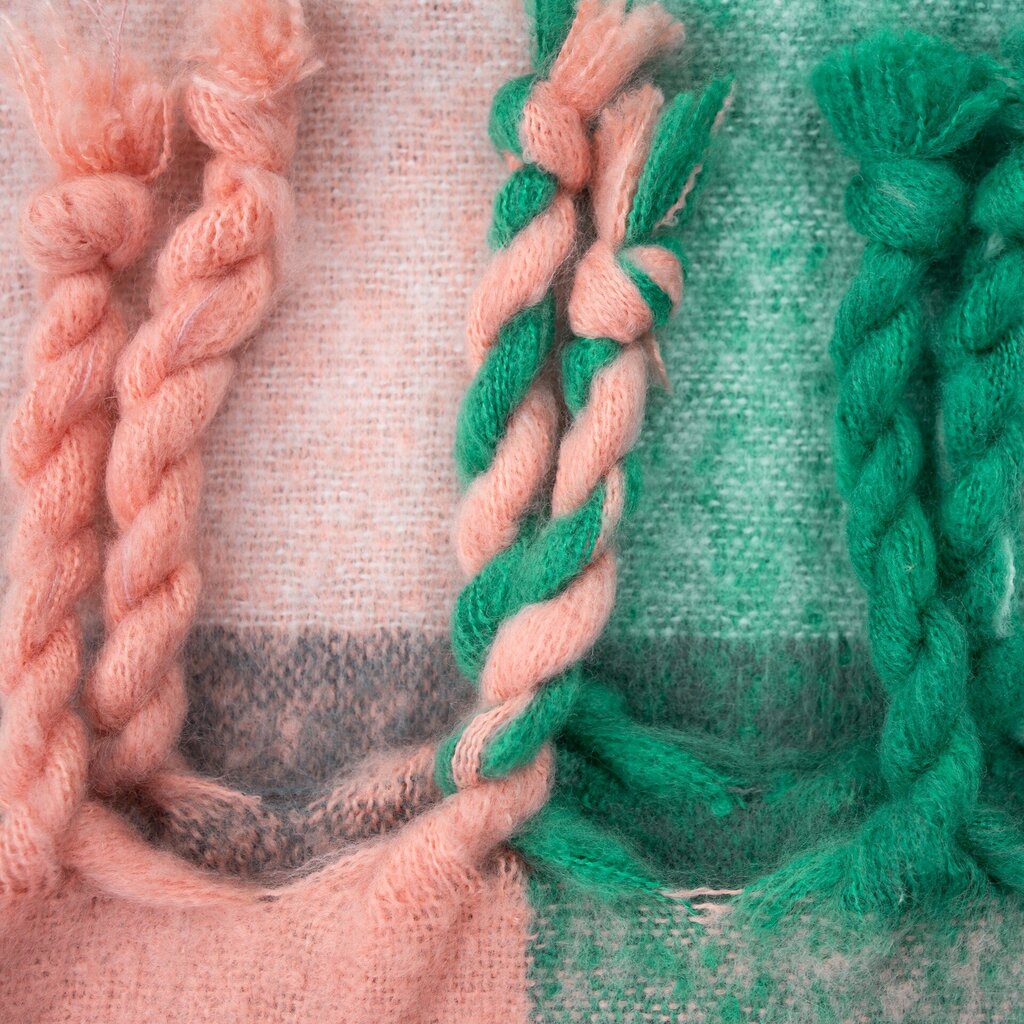 Art of Polo Šalle sievietēm zaļa, rozā sz22302-2 cena un informācija | Sieviešu šalles, lakati | 220.lv