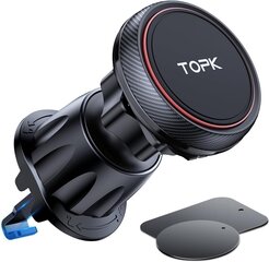 Магнитный держатель для телефона Topk цена и информация | Держатели для телефонов | 220.lv
