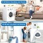 Pretvibrācijas paliktņi veļas mašīnām, 4 gab. цена и информация | Lielās sadzīves tehnikas piederumi | 220.lv