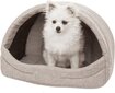 Guļvieta - māja mājdzīvniekiem Doggy, dažādu izmēru, gaiši brūna cena un informācija | Suņu gultas, spilveni, būdas | 220.lv