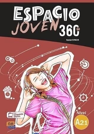 Espacio Joven 360 Level A2.1 : Student Book with free coded access to the ELEteca: Libro de Alumno цена и информация | Svešvalodu mācību materiāli | 220.lv